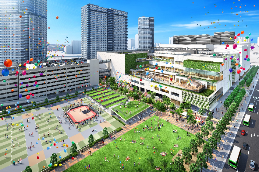 大規模複合開発「有明ガーデン」内に「都市型イオンスタイル」有明ガーデンがオープン